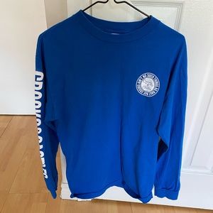 UO Crooks&Castles Long Sleeve Blue